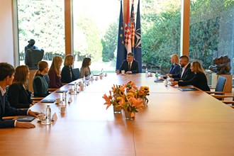 Predsjednik Milanović primio izaslanstvo Farmaceutsko-biokemijskog fakulteta